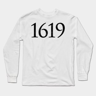 1619 Tshirt - African American Our Ancestors 5 Long Sleeve T-Shirt